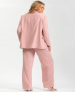 Made in Italy FREDDIE Soft Pink Straight Leg Maternity Pants